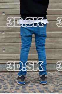 Black man leg jeans reference 0001